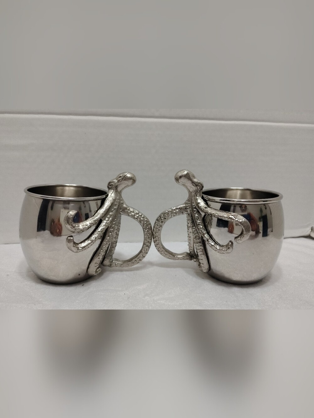 Moscow Mule Mugs With 3D Octopus Tentacles Stainless Steel Pier 1 Imports